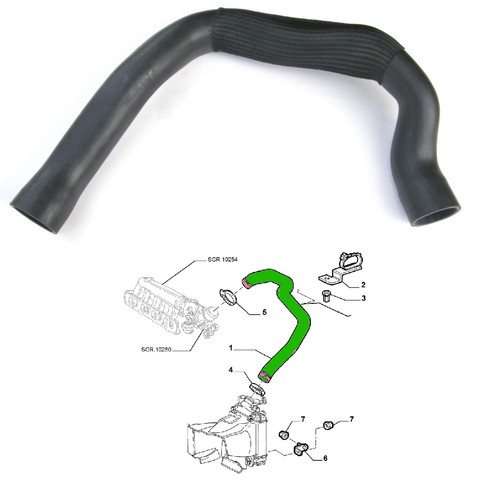 Tubo turbo aria - tubo, di