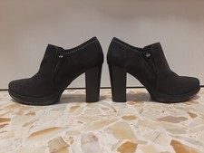 Tronchetto scamosciato Nero