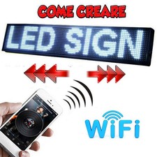 INSEGNA LUMINOSA LED SCRITTA