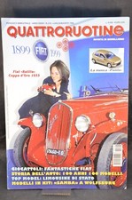 QUATTRORUOTINE N° 216 RIVISTA DI MODELLISMO ANNO 1999 FIAT BALILLA