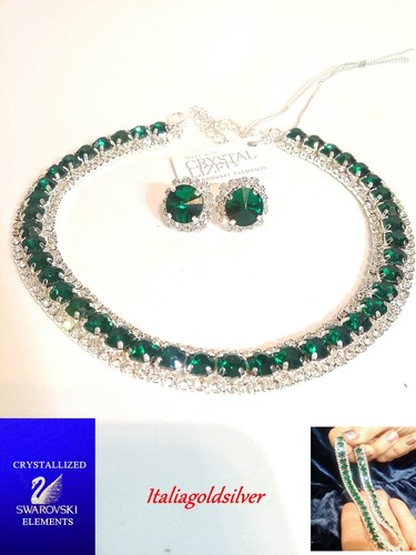 Collana donna verde collier - collana,