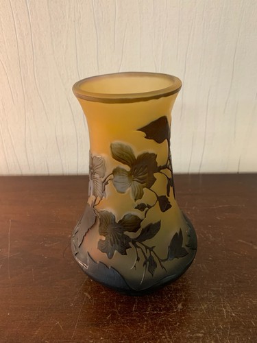 Vaso vetro opaco decapato - vaso, in