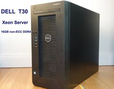 Server Dell T30 PowerEdge 16 GB non ECC F4-2400C17D-16GNT - 2x DP 1x HDMI come nuovo