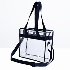  Borsa a tracolla trasparente