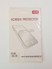 Film Plastique Protection Ecran Samsung Galaxy S3 ( GT-I9300 GT-I9305 ) 