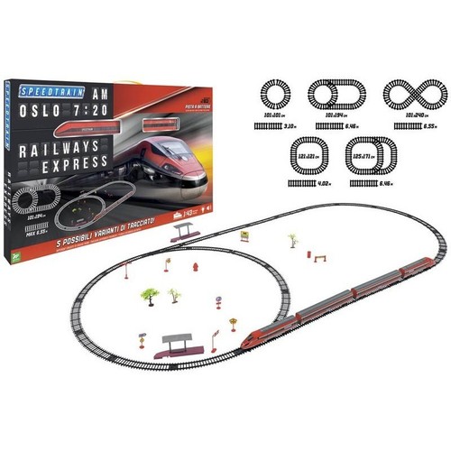 Treno con pista - treno,