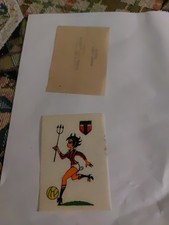 Figurina Calciatori Opera Mundi Milano Lastom S.R.L. Stemma Del Milan