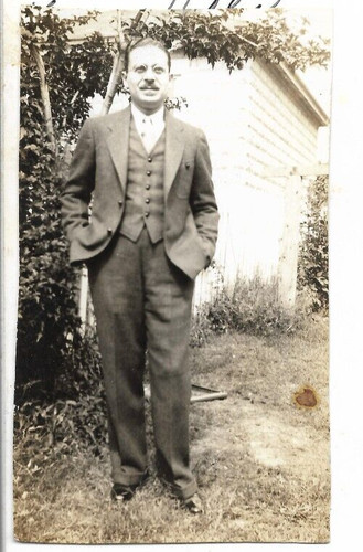 Foto epoca uomo tuta id - d'epoca,