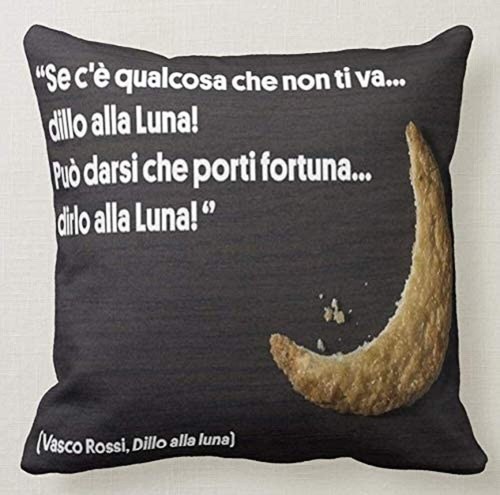 Cuscino 40x40 frase dedica - cuscino,