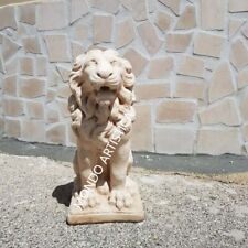 STATUA  SCULTURA LEONE SEDUTO