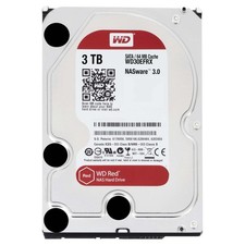 WD RED WD30EFRX 3TB HDD 3,5" SATA HARD DISK 3000GB DISCO RIGIDO PC DVR NAS