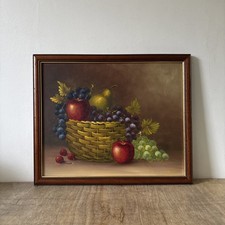 Quadro vintage rustico olio su