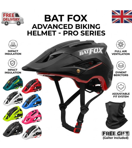 Batfox mtb mezzo casco uomo - batfox,