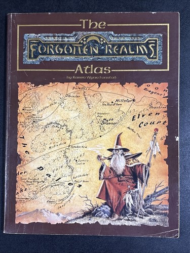 Tsr forgotten realms - forgotten, atlas