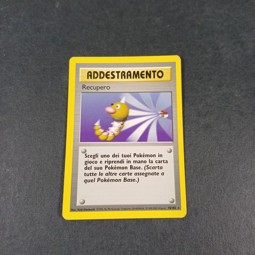 Carta pokemon addestramento - carta,