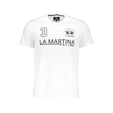 La Martina White Cotton Men's