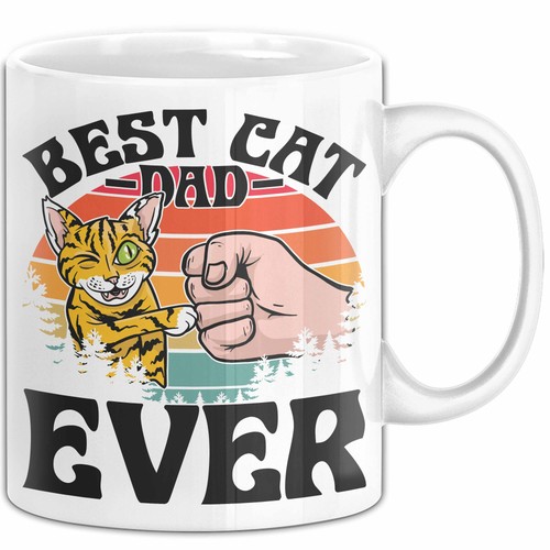 Tazza best cat dad - best, ever