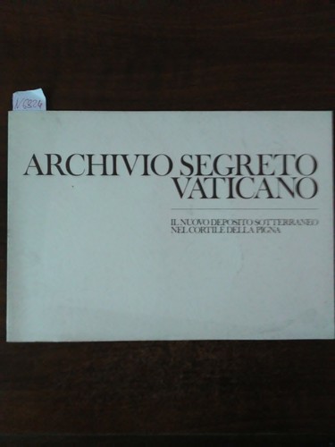 Archivio segreto vaticano - archivio,