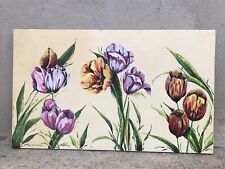 QUADRO FLOREALE DIPINTO A OLIO SU TELA