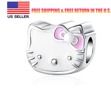 Charm Hello Kitty Rosa S925