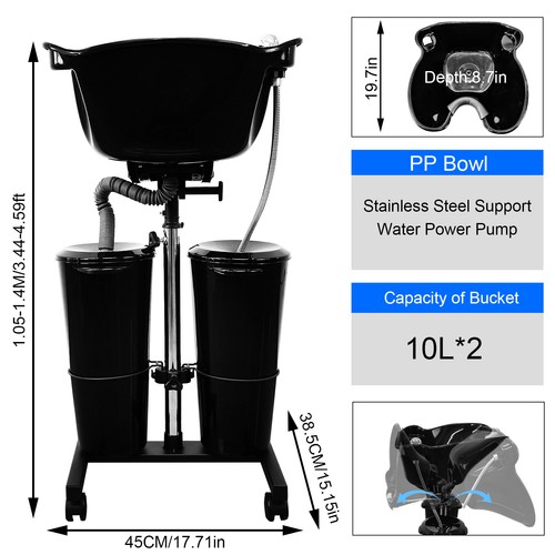 Lavabo shampoo mobile lavabo