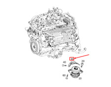 MB GLE W167 A1672411000 Engine