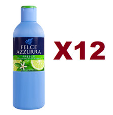 12 FELCE AZZURRA BAGNODOCCIA FRESCO 650ML BAGNO DOCCIA BERGAMOTTO FIORI DI CEDRO