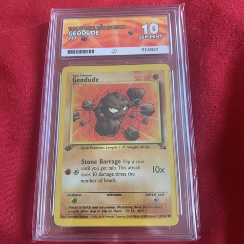 1999 geodude 62 - #47/62, 1st