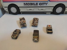 5 Mezzi Militari Micro Machines anni 80.Usati