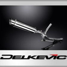 Suzuki DL650 V-Strom 2017-2023 Kit lattina silenziatore scarico tondo inox 350 mm