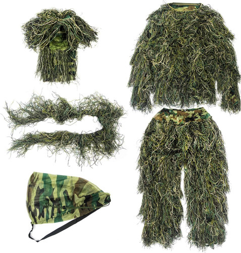 Tuta caccia 3d ghillie - da,