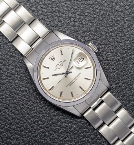 Rolex date 1500 silver - date, dial