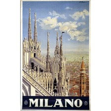 Milano - Stampa artistica da