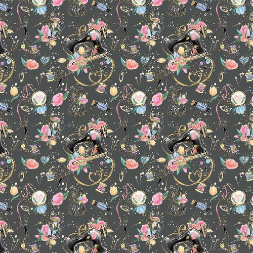 Tessuto cotone trixes - tessuto,