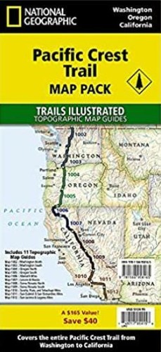 Pacific crest trail maps - pacific,