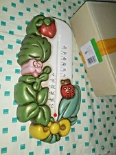 FORMELLA TERMOMETRO COUNTRY COCCINELLA CON SCATOLO  THUN (CONTATTATEMI PER INFO)