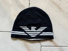 CAPPELLO ARMANI BABY BERRETTO CAP BAMBINO JUNIOR BLU BLUE