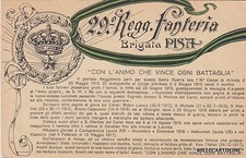 MILITARE WWI - Brigata Pisa
