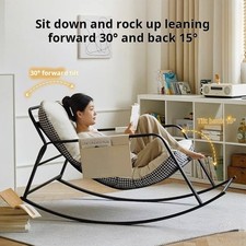 Sedia Comoda Reclinabile Balcone Casa Tempo Libero Sedia Soggiorno Pausa Pigra