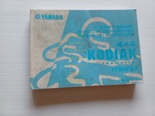 Yamaha Kodiak Quad YFM4FAP 5GH 2001 manuale uso manutenzione libretto originale