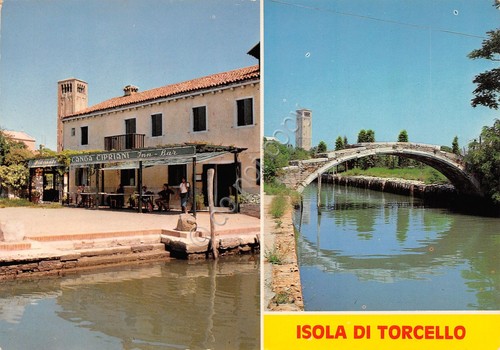 Cartolina torcello vedute - torcello,