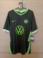 Maglia Calcio Wolfsburg 2020 2021 Away Nike Trikot Maillot Football Shirt