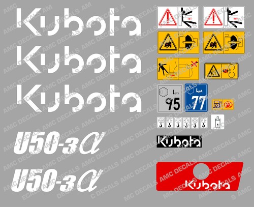 Kubota u50 mini escavatore - kubota,