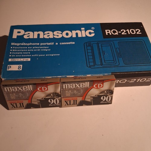 Panasonic 2102 registratore - panasonic, rq-2102