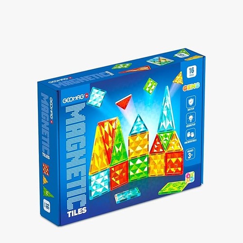 Geomag magnetic tiles - magnetic, gems