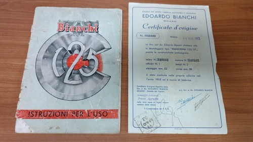 Bianchi bianchina 125 - bianchi,