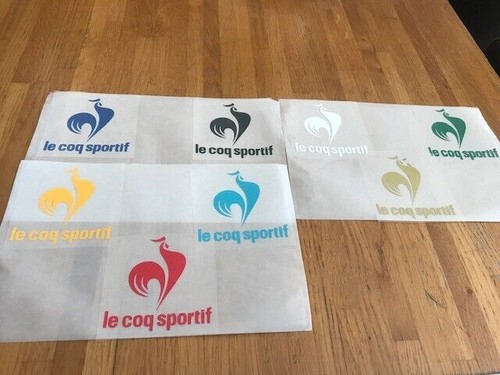 Coq sportif patch flocage - le,