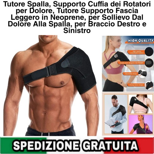Tutore spalla destra - spalla, sinistra