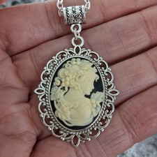 Collana cammeo ritratto donna