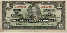 Dollar 1937 bank of - dollar, 02.01.1937